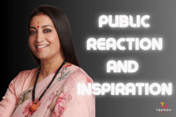 Smriti Irani public reaction